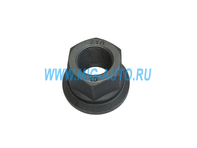 Гайка колеса M22x1.5 H-30.5 (ключ 32) ПАЗ (серая) / ZTD -