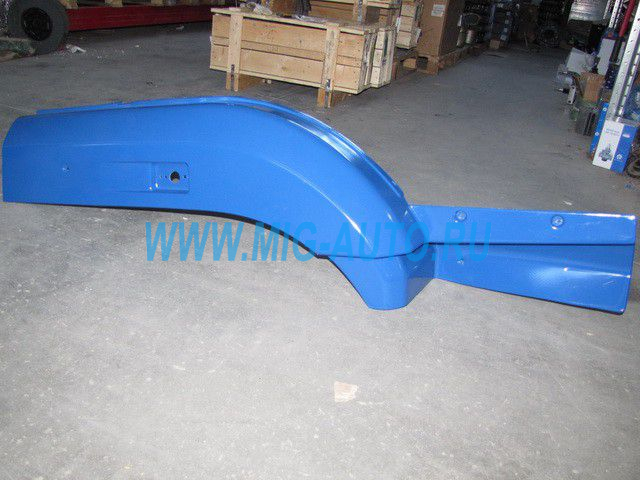 Панель передней части переднего крыла правая на КамАЗ (Рест.) оранж 6560-8403014-50