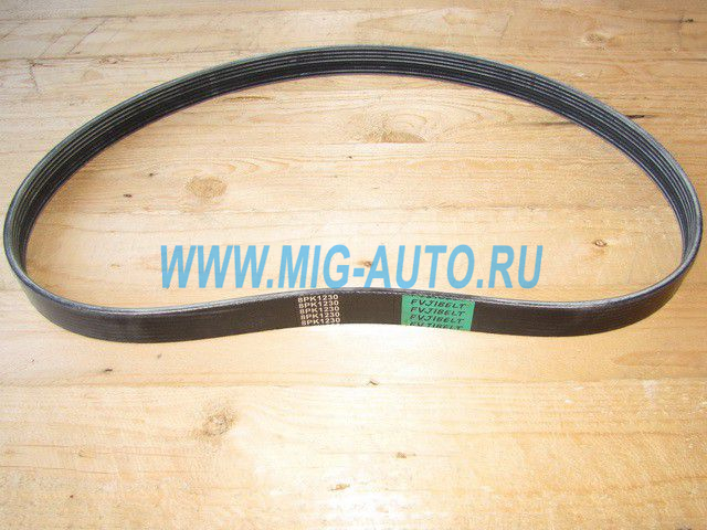 Ремень 8 РK 1230 генератора на CUMMINS (КАМАЗ, ПАЗ) 4990977