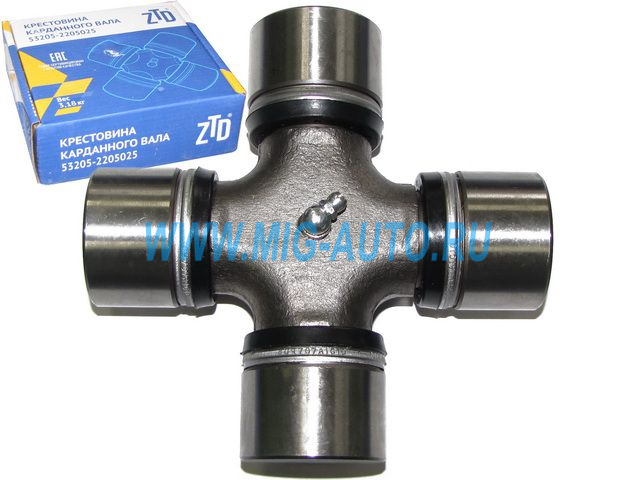 Крестовина карданного вала КАМАЗ Евро, МАЗ, БелАЗ (50*155) / ZTD 53205-2205025