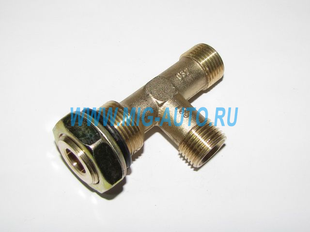 Тройник М18хМ18хМ22 в сб. латунь 861032