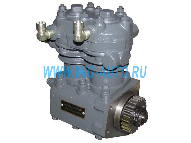 Компрессор 2-х цилиндровый / АВТОМАГНАТ 5320-3509015