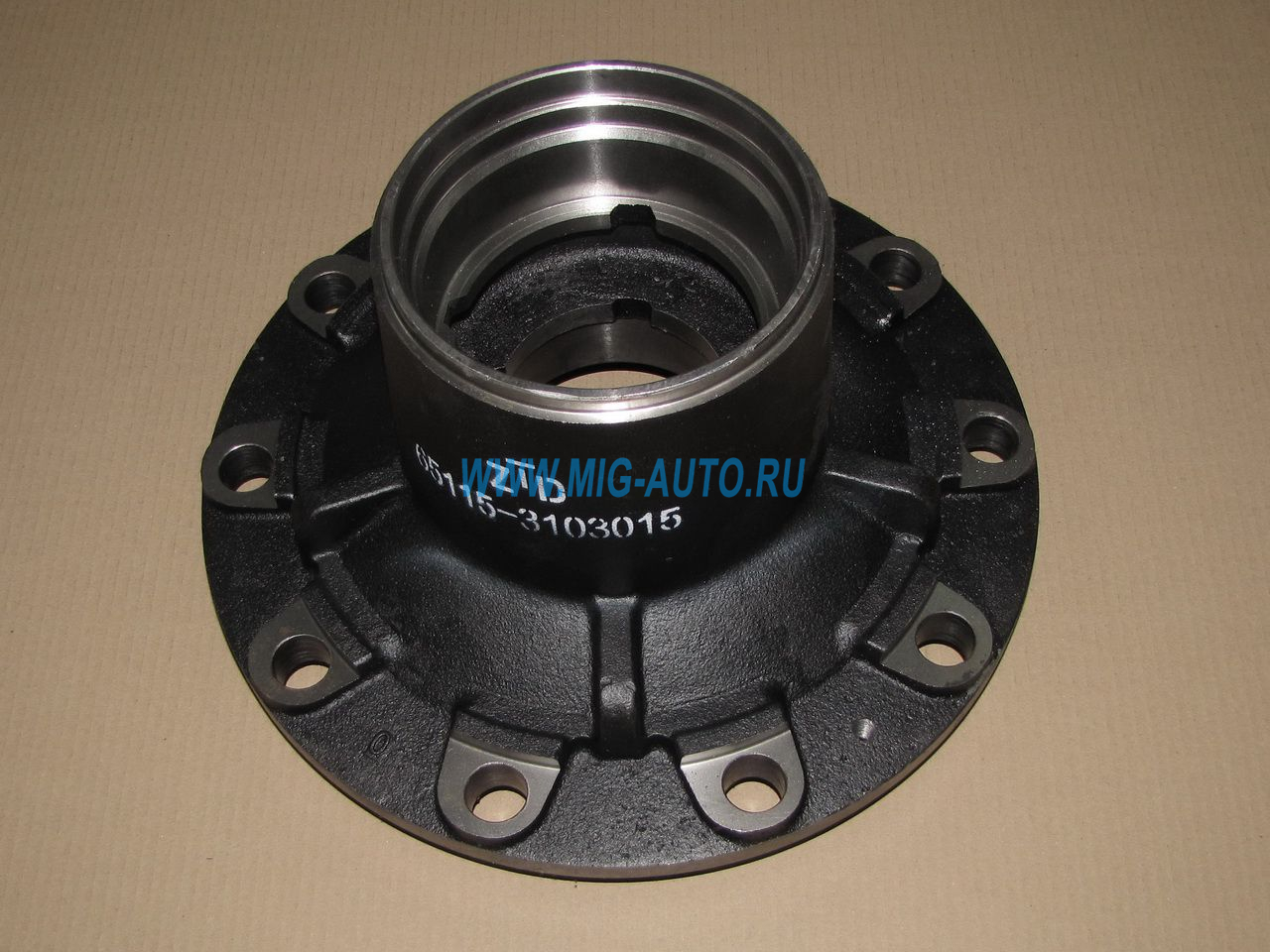 Ступица передняя 65115 голая / ZTD 65115-3103015