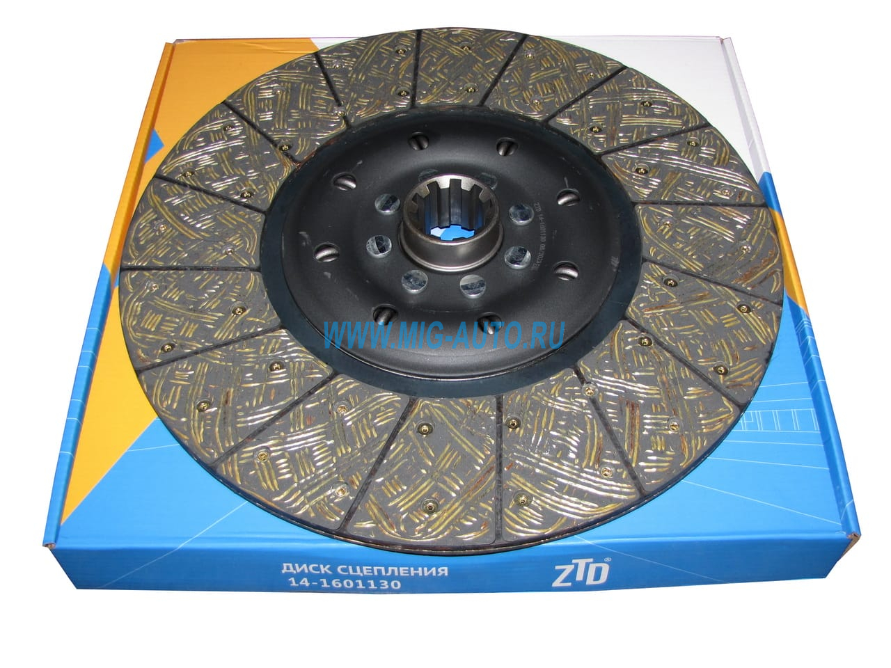 Диск сцепления ведомый (композитное волокно) / ZTD 14-1601130