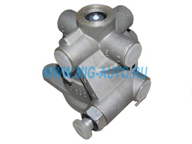 Кран прицепа двухпроводный (6 отв.) / аналог 11-3531010-70