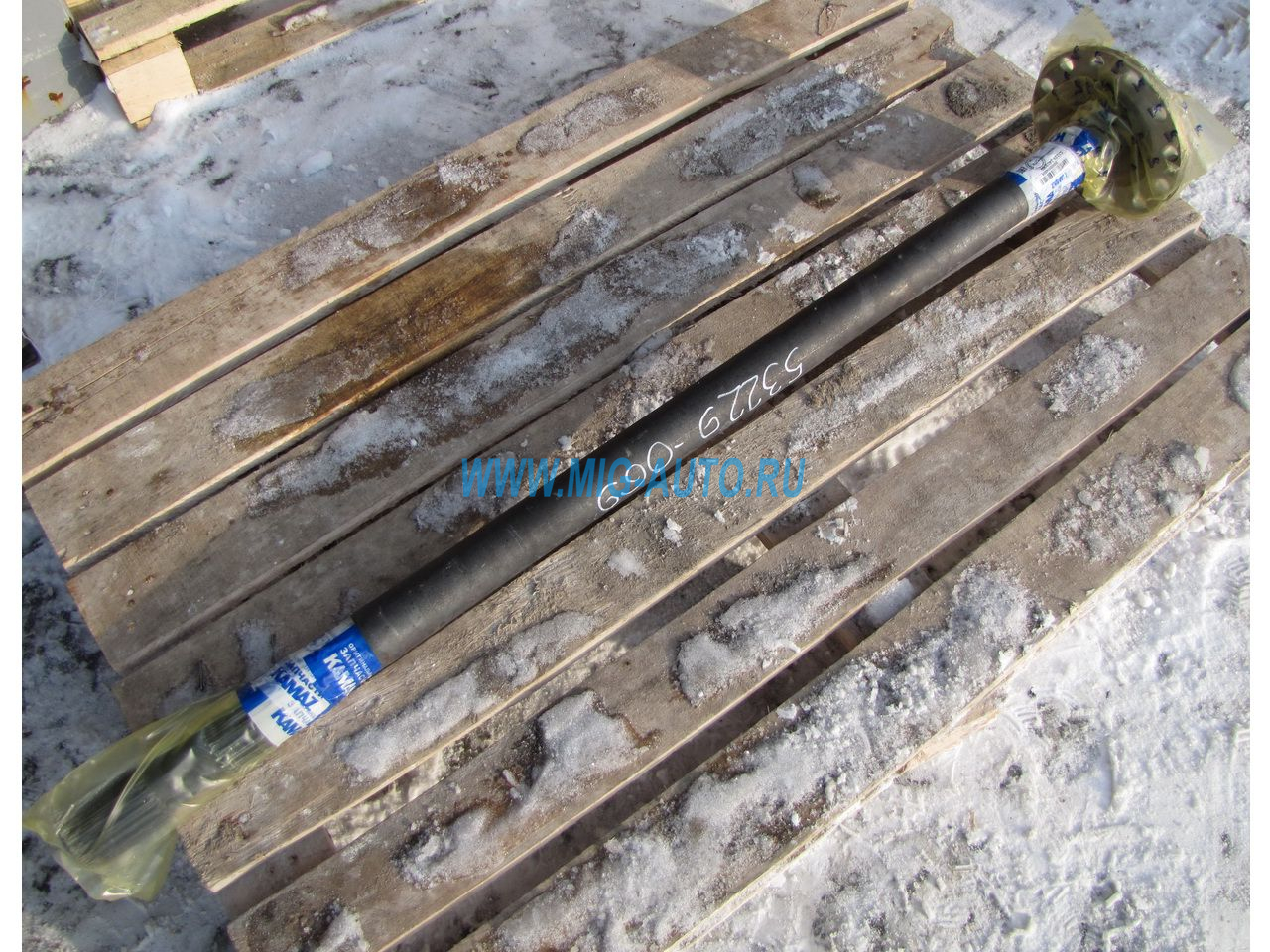 Полуось 53229 длинная левая (20 шлиц. с блокировкой) / ПАО КамАЗ 53229-2403069