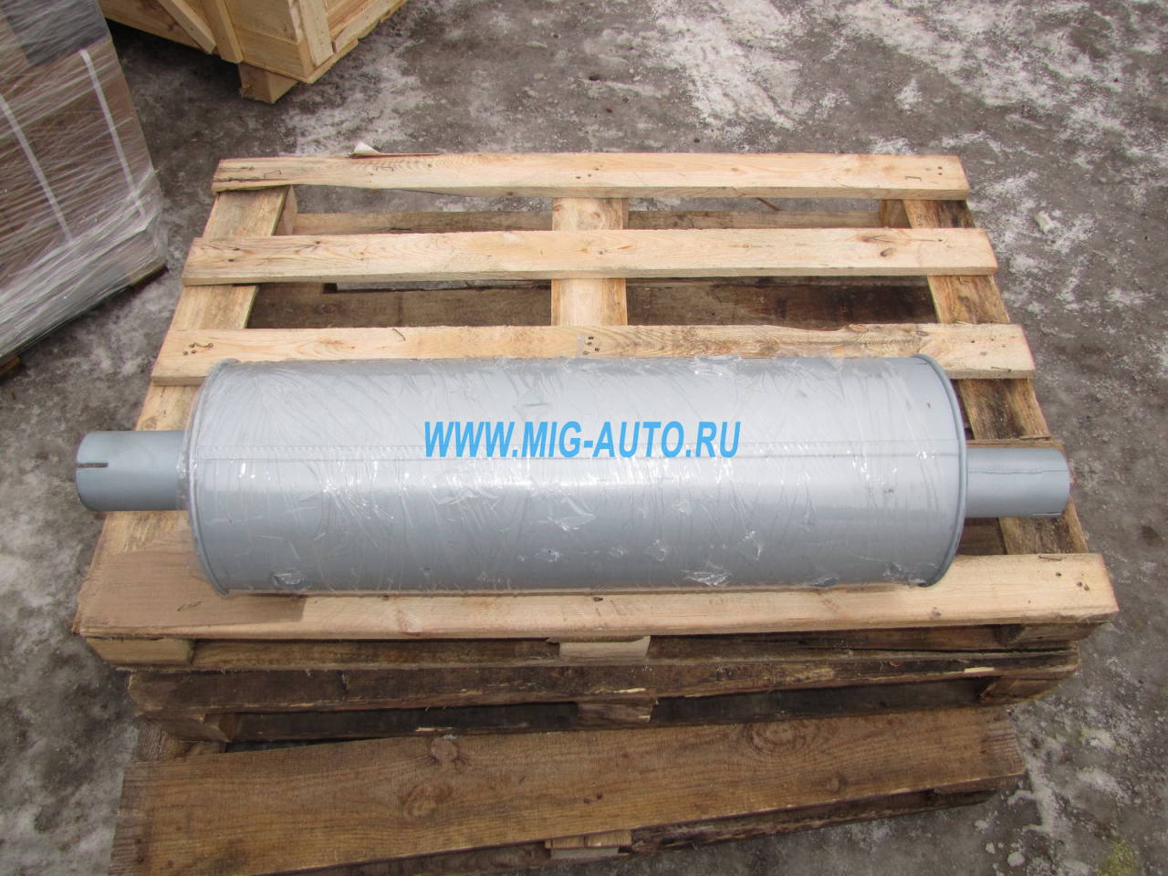 Глушитель МАЗ 500А 500А-1201010-10