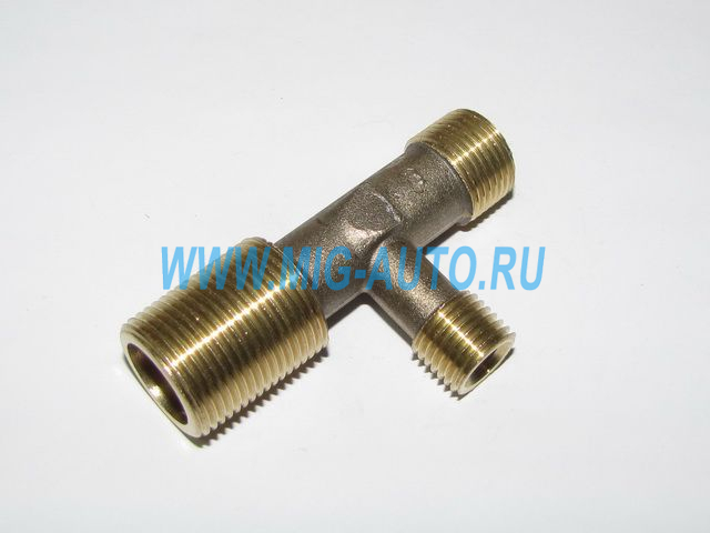 Тройник М18хМ14хМ22 латунь 861010