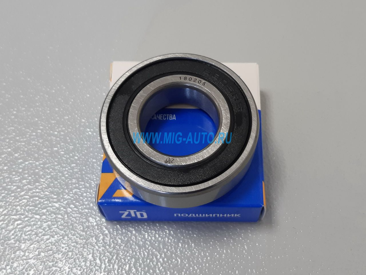 Подшипник 180205 (на распредвал) закрытый / ZTD 180205