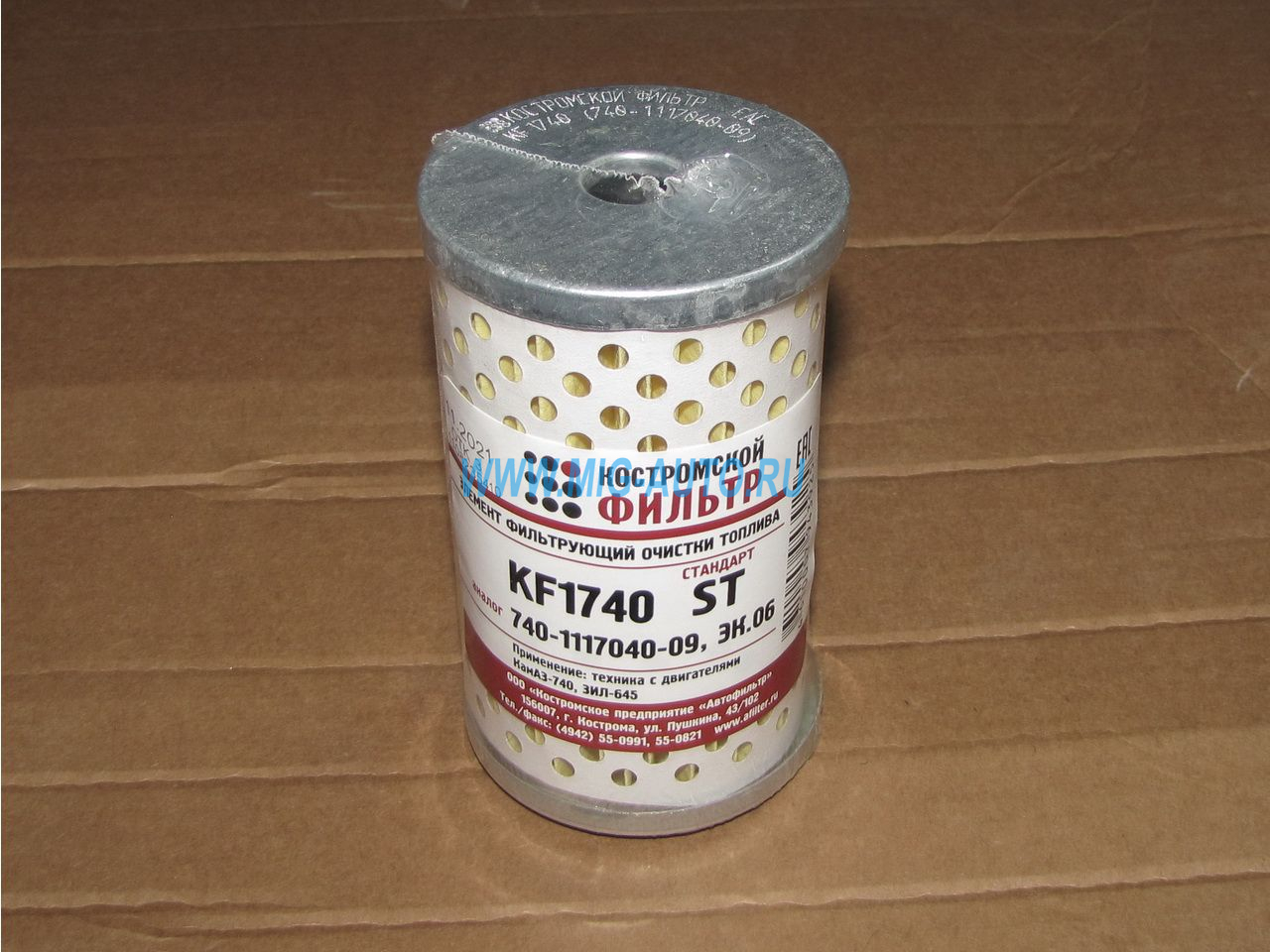 Элемент ТФ (бумага) СТАНДАРТ (72шт) / Кострома 740-1117040-09