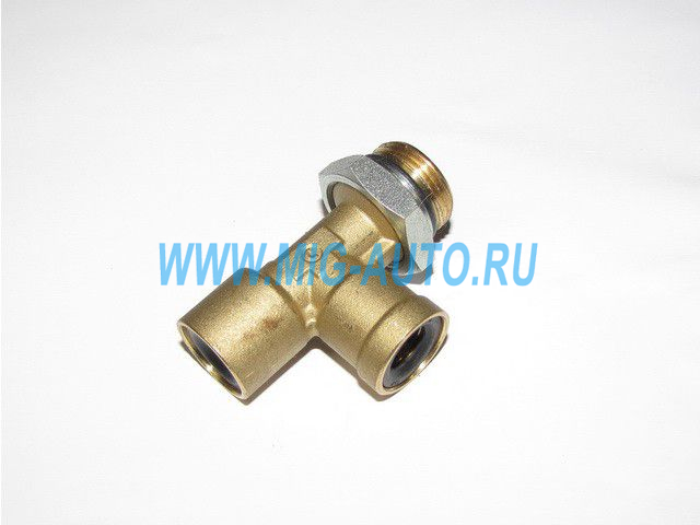 Фитинг (тройник) бронза 12х12хМ22 вертикальный/ аналог CAMOZZI 9422