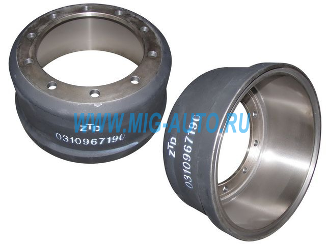 Барабан тормозной полуприцепа BPW (420x180/184 H=227 d=290/335) / ZTD 0310967190