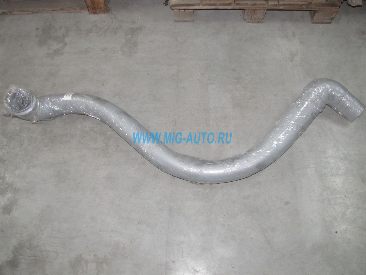 Труба приемная 4326 под хомут левая 014-41 4326-1203014-41