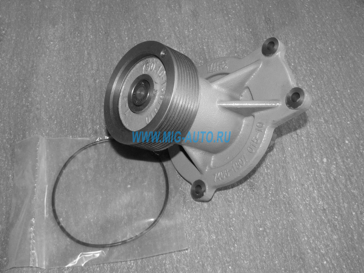 Насос водяной Евро-4 (шкив 100мм, 8PK) / ЗЧТД / Импорт 750.10-1307010