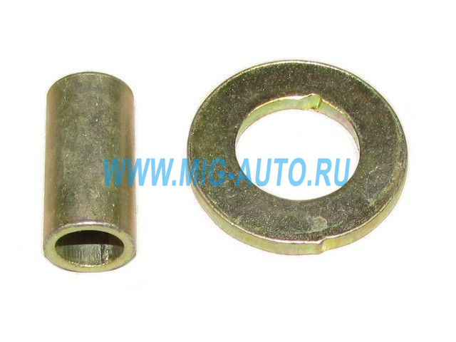 Втулка распорная подушек подвески разд. коробки с шайбой 30х55 4310-1801040 (862516)