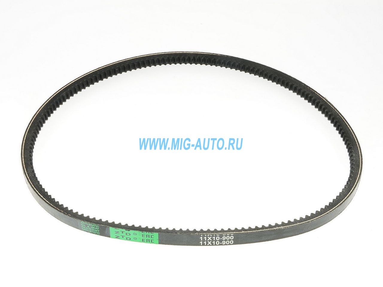 Ремень 900 11х10 генератора зубчатый МАЗ 7511 / ZTD 900 11х10