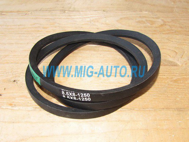 Ремень 1250 8,5х8 генератора гладкий КАМАЗ/ЗИЛ/БЫЧОК 740-1308020