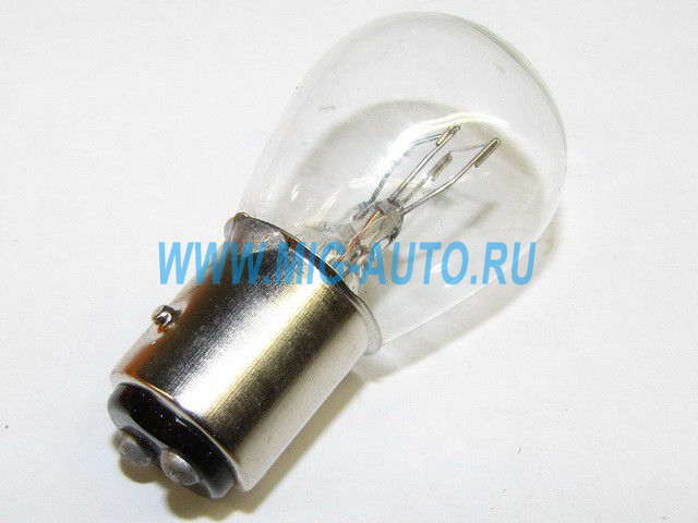 Лампа 12х21*5 (габариты, стоп сигнал ) P21/5W BAY15d  12V