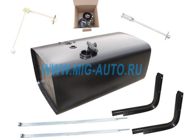 Бак топливный 350л. (530х650х1150) в сб. крышка п/об, горл низ / КМЗ 5365-1101350-001сб