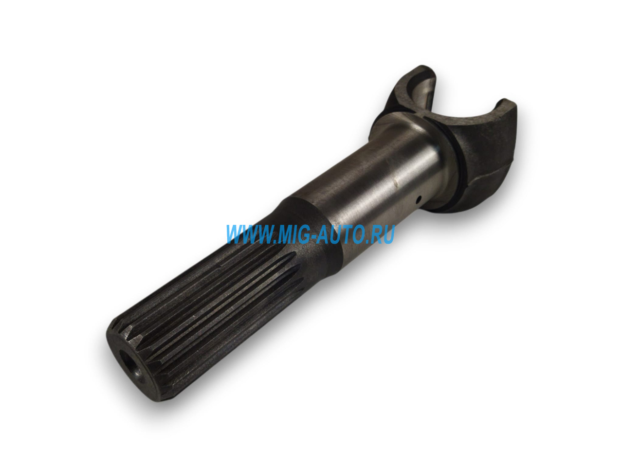 Кулак шарнира 4310 переднего моста (наружный короткий 20 шлиц с отв) 4310-2304062