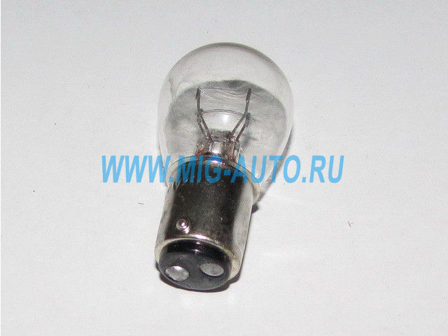 Лампа 24х21х5 (2-х контактная) P21/5W BAY15d 24V