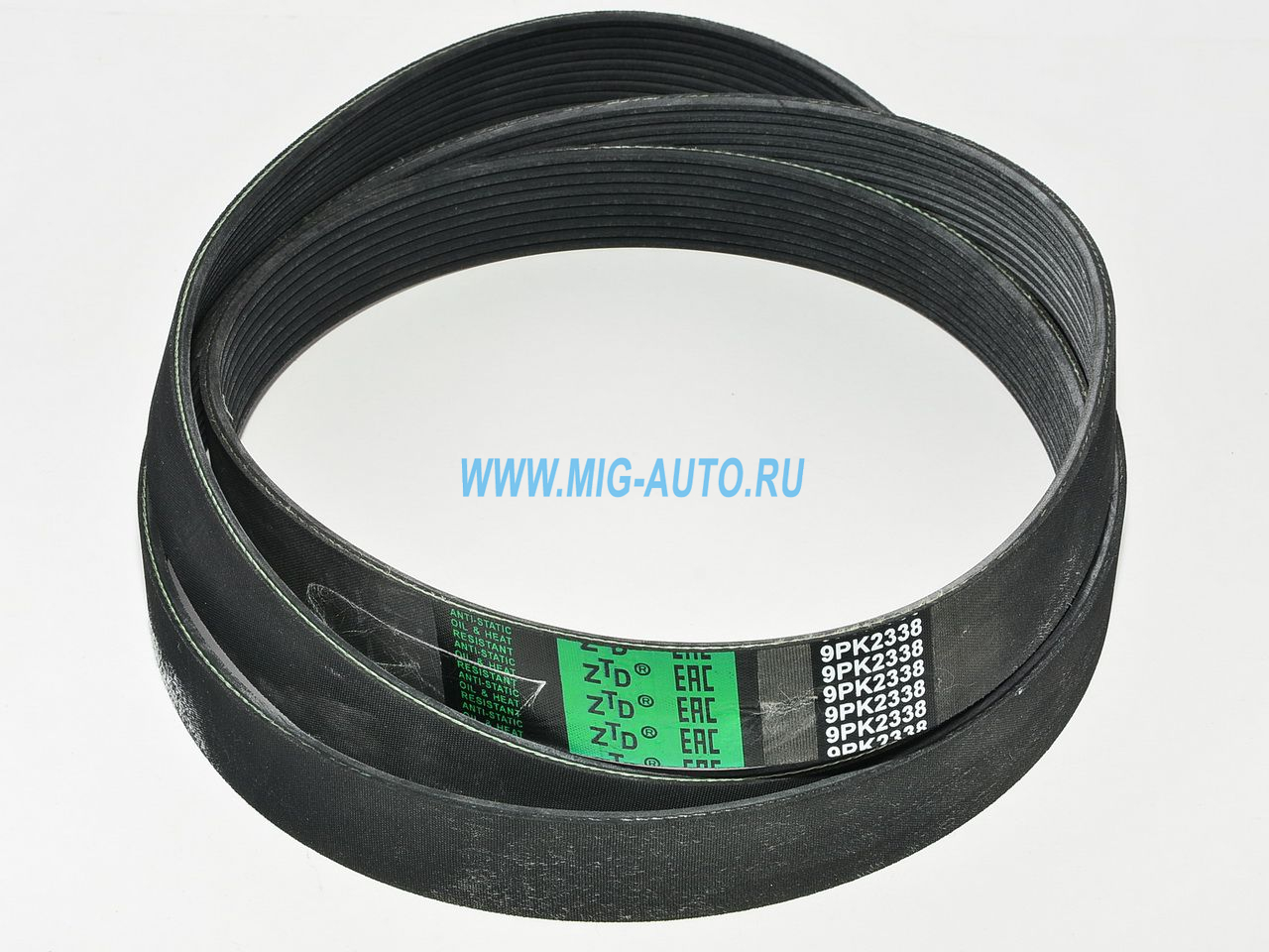 Ремень 9РК 2338 генераторный / ZTD -