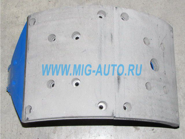 Колодка тормозная МАЗ 5440 задняя левая / АККОР 5440-3502091