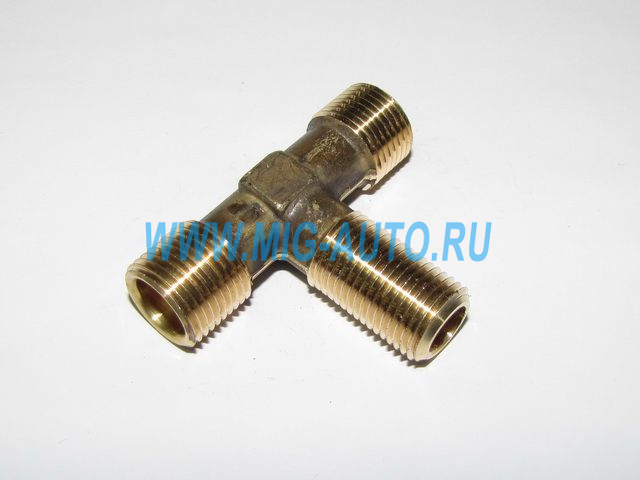 Тройник М18хМ16хМ18 латунь 861035