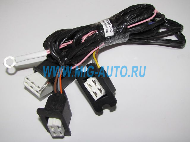 Пучок проводов задних фонарей 65115 (квадратные фишки) 65115-3724078-04