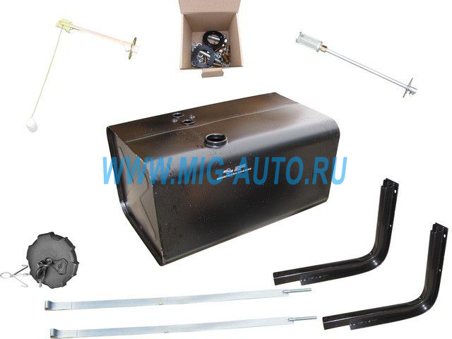 Бак топливный 350л. (540х640х1050) в сб. крышка п/об, горл низ / КМЗ 5464-1101350-001сб