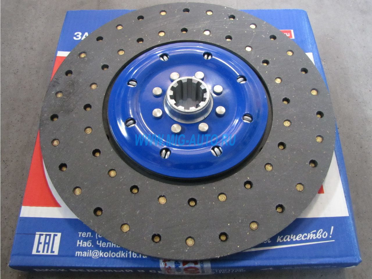 Диск сцепления ведомый (сталь) / АККОР 14-1601130