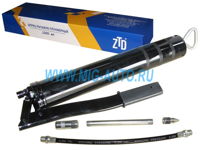 Шприц рычажно-плунжерный 1л / аналог 5320-3911011