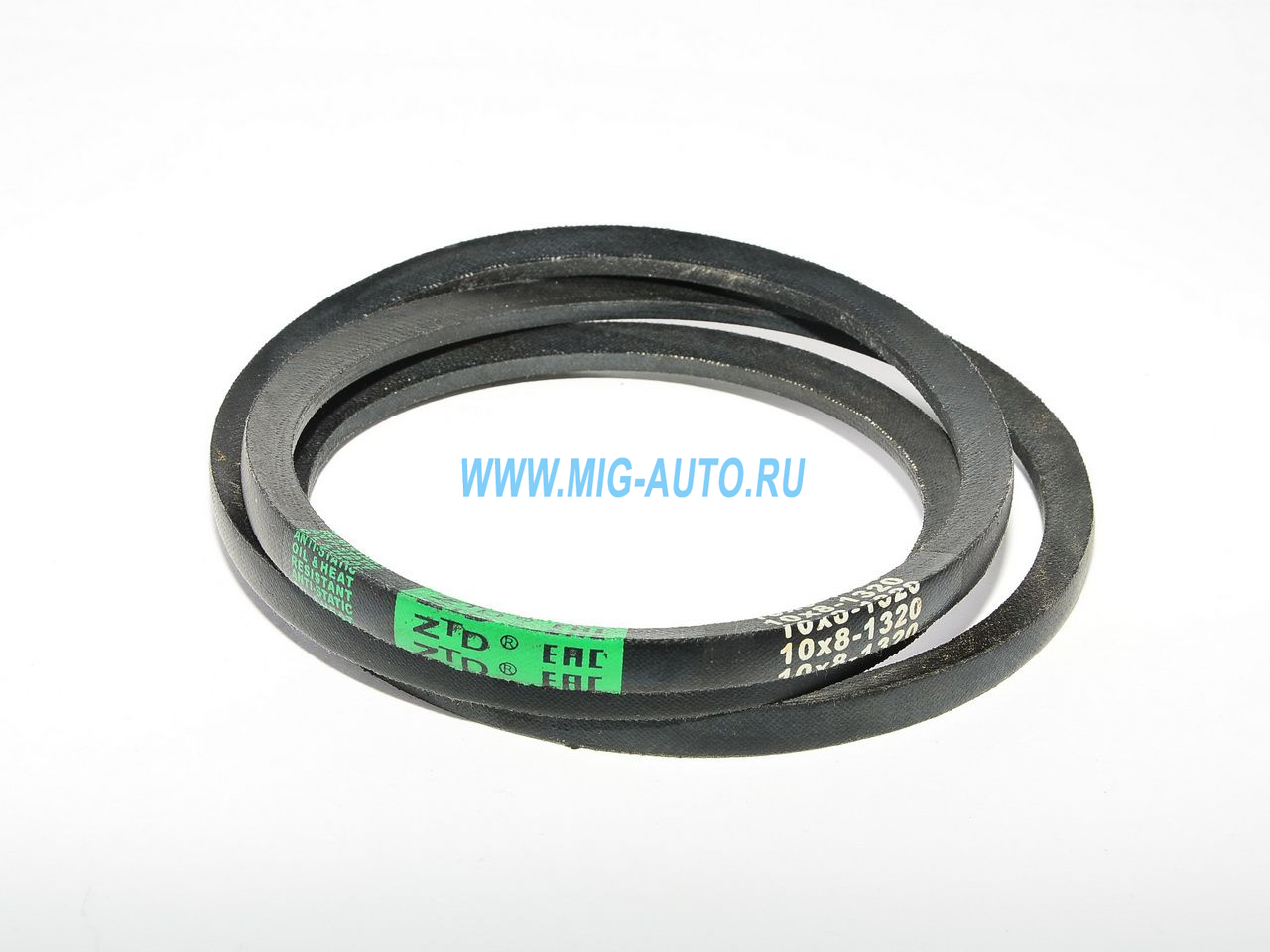 Ремень 1320 10х8 вентилятора гладкий / ZTD 1320 10х8