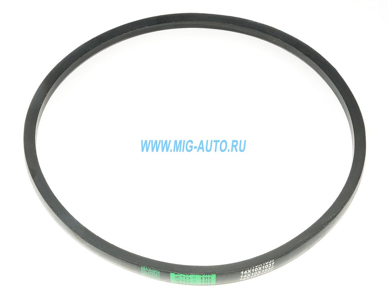 Ремень 1037 14х10 насоса Гура гладкий  / ZTD 1037 14х10