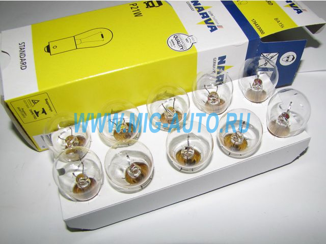 Лампа 24х21х3 поворота / NARVA 17643