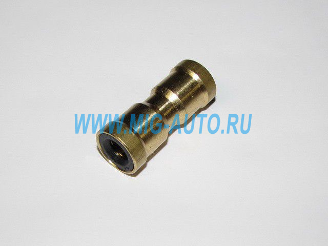Фитинг (прямой) бронза 10х10 / аналог CAMOZZI 9512
