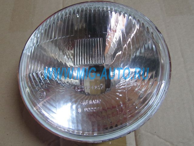 Оптика фары простая без подсветки 62-3711202