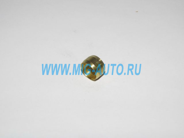 Муфта трубки d.12 латунь 864817