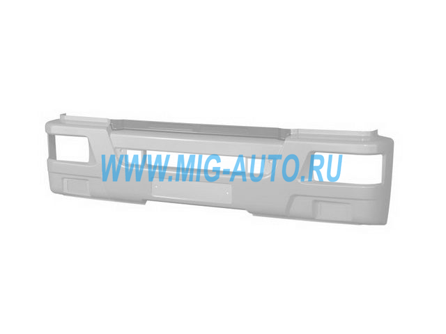 Облицовка буфера (рестайлинговая) узкая   (белая) 65115-8416015-50