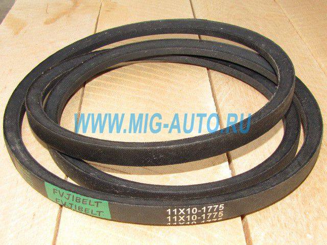 Ремень 1775 11х10 вентилятора гладкий ПАЗ-3205, ЛиАЗ-5256 -