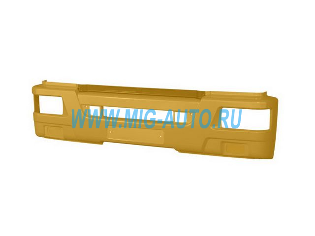 Облицовка буфера (рестайлинговая) узкая (желтая) 65115-8416015-50