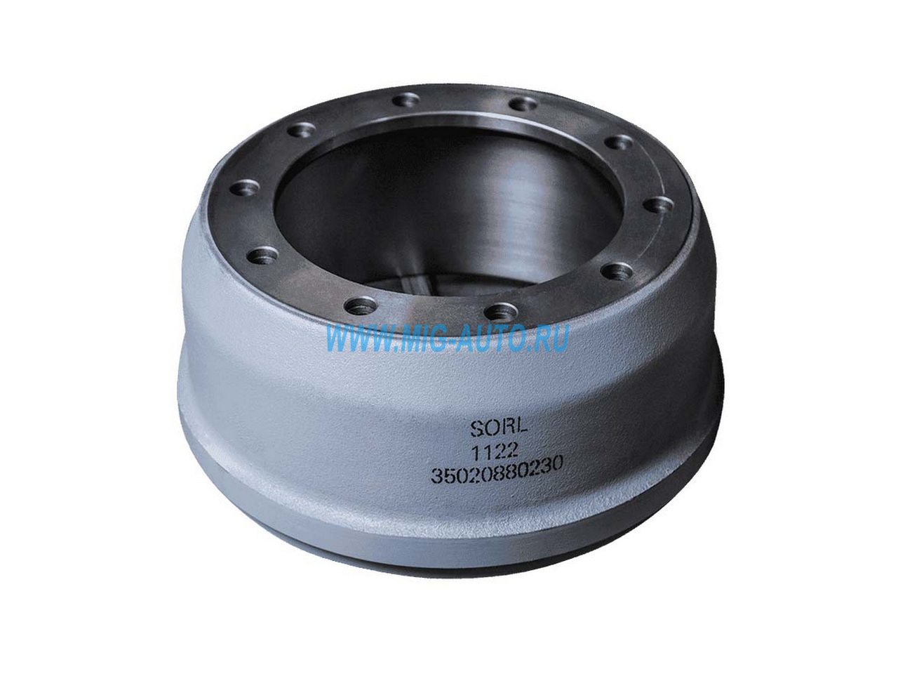 Барабан тормозной СЗАП на ось L1 8т (А0804) SORL 35020880230