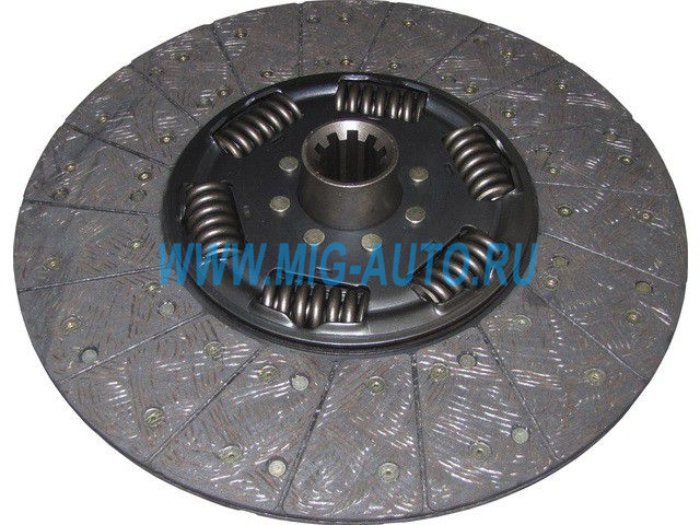 Диск сцепления ведомый (430мм) (на лепестковую корзину) (ан.1878008029,1878007195) /  ZTD 154-18780206