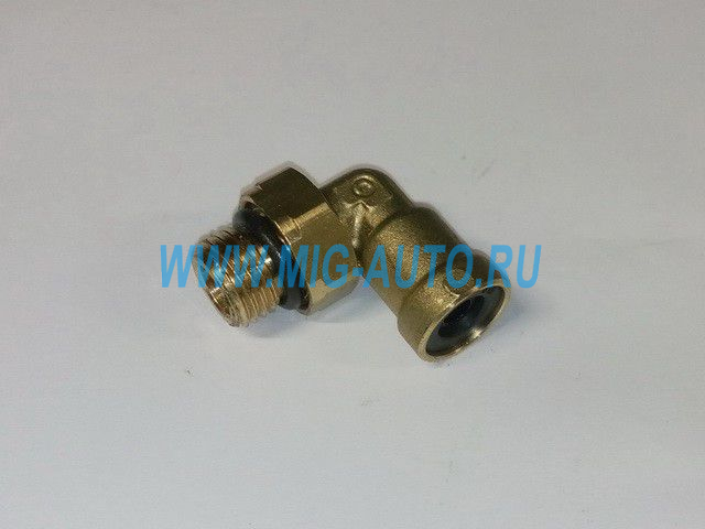 Фитинг (угловой) бронза 8хМ14*1,5 резьба / CAMOZZI 9502