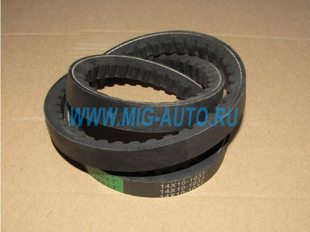Ремень 1037 14х10 насоса Гура зубчатый  7511-