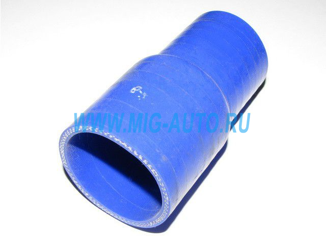 Патрубок радиатора 65115 нижний (синий силикон) 65115-1303026-28