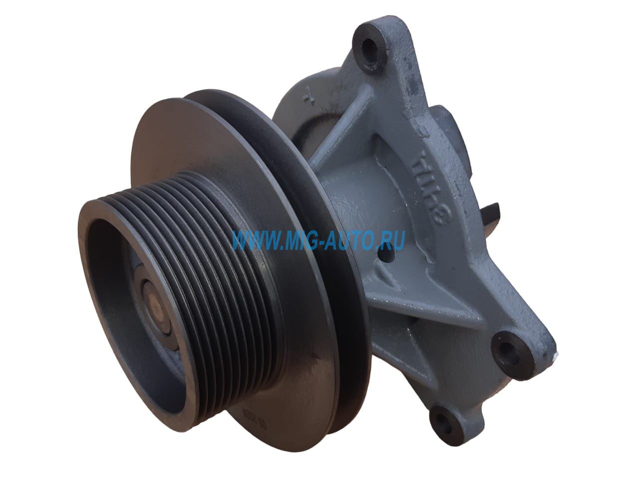 Насос водяной Евро-3 (двойной шкив 100мм/160мм,10РК) / ЗЧТД 740.63-1307010-10