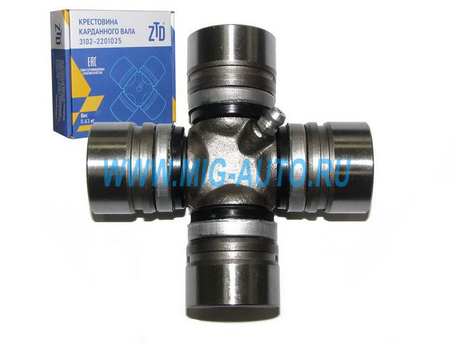 Крестовина кардана Волга, УАЗ, РАФ, МТЗ, БелАЗ, МАЗ (30*88) / ZTD 3102-2201025