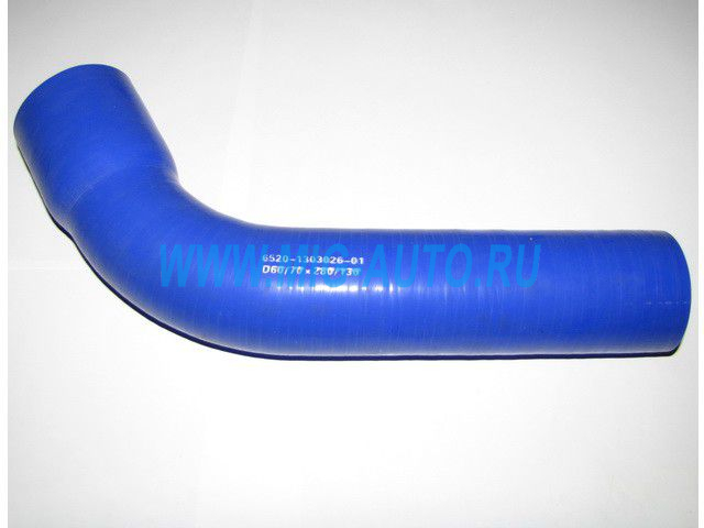 Патрубок радиатора 6520 нижний (синий) 6520-1303026