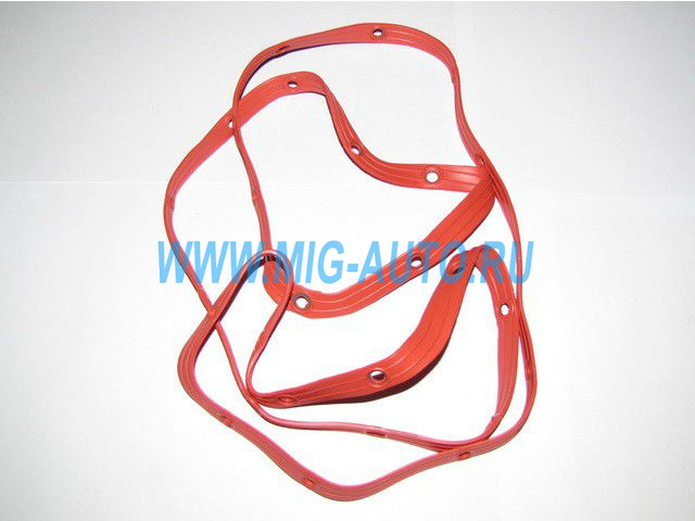 Прокладка поддона Евро-2 цельная (силикон красная) 7405-1009040